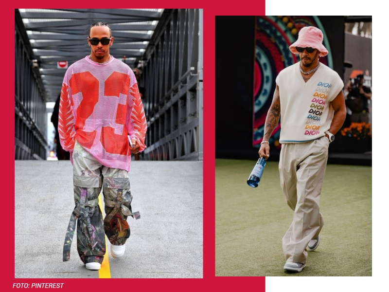 O estilo de Lewis Hamilton na moda